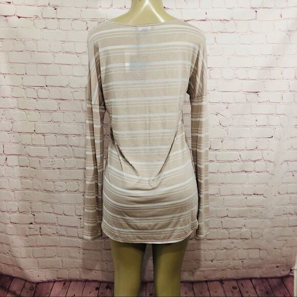 Troupe cream and white long sleeve tunic - Picture 2 of 4